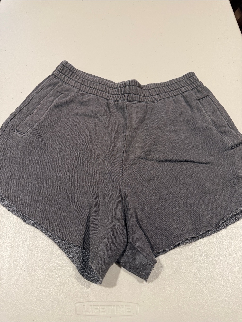 aerie Charcoal Gray Athletic Lounge Shorts
